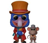 Figurine Noël chez les Muppets POP! Gonzo w/Rizzo 9 cm G
