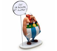 Figurine Obelix : Oui Je Boude? Et Alors Plastoy Blanc TU