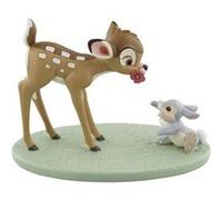 Disney Figurine souvenir Magical Moments Bambi et Thumper – Special Friends Officielle Multicolore