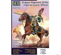 Figurine : Officier Garde Impériale et cheval - Bataille de Friedland - Guerre Napoléonienne