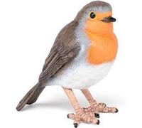 Papo -Figurine Animal - Oiseau Rouge-Gorge, Trésor de la Vie Sauvage, Jouet Enfant dès 3 Ans - Connexion avec la Nature à Travers Le Chant d'un Oiseau
