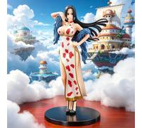Figurine One Piece Anime Boa·Hancock de 25 cm/9,84 pouces, modèle de statue Gk, objet de collection pour la décoration de bureau Hancock