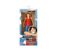 Figurine One Piece BANDAI Monkey D. Luffy 30cm moulée peinte, articulation limitée, boîte fenêtre Multicolore