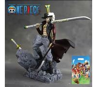 Figurine One Piece Dracule Mihawk 17CM + Sac Collector