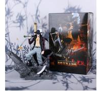 Figurine One Piece Dracule MIHAWK + épée dessin animé manga figure modèle 15 cm AVEC BOITE