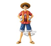 Figurine One Piece - DXF The Grandline Men Vol. 1 One Piece Red - Monkey D. Luffy - 16 cm