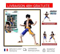 Figurine One Piece Luffy Dressrosa Anime Heroes 17cm Articulée Bandai Collection