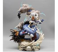 Figurine One Piece Luffy Gear 5 23 CM Statue Anime Dragon Battle Decor Cadeau avec sa boite neuf