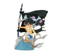 Figurine One Piece - Monkey D Luffy Flag WCF Log Stories 8cm