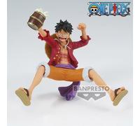 Figurine - BANPRESTO - Monkey.d.luffy - Couleurs vives - 9 cm - PVC, ABS