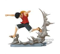Banpresto Figurine d'action Monkey D. Luffy One Piece Senkozekkei BP89112P 8 cm Multicolore