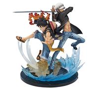 Tamashii Nations Figurine One Piece Monkey D Luffy & Trafalgar Law Sh Figuarts Zero 16 cm