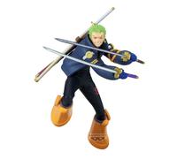 Statue Zoro avec Costume Tête D'Œuf Katanas 16 Cm