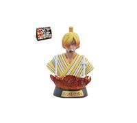 Figurine One Piece Vinsmoke Sanji Socle LED avec télécommande 15 cm