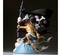 Banpresto Figurine d'action Monkey D. Luffy One Piece - World Collectable Log Stories 8 cm, Multicolore, BP89295P