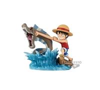Banpresto Figurine One Piece Monkey D. Luffy contre Local Sea Monster WCF Log Stories 7 cm