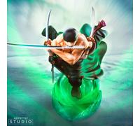 ABYSSE CORP – Figurine de collection Zoro (One Piece) – Livrée montée