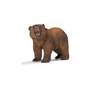 Figurine Ours Grizzly - SCHLEICH - Couleur Beige - Pour Enfant de 3 ans et plus - Intérieur