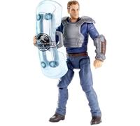 Figurine Owen Dresseur de Dinosaures - Jurassic World - 9.5 cm - 9 points d'articulation et accessoires