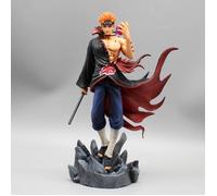 Figurine Pain Naruto Shippuden - Attaque de Konoha - Modèle Collector Akatsuki avec Rinnegan - 23 cm