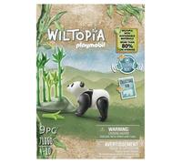 Figurine panda articulée - PLAYMOBIL - PANDA WILTOPIA - Collection Wiltopia - 9 pièces - À monter soi-même - Dès 4 ans