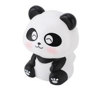 Figurine Panda Solaire, Technologie Solaire sans Batterie Écologique Décoration Polyvalente ABS Bureau Restaurant Voiture