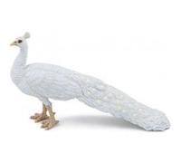Figurine Paon blanc Blanc G