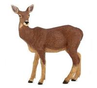 Figurine - PAPO - Biche aux aguets - Peinte à la main - Intérieur