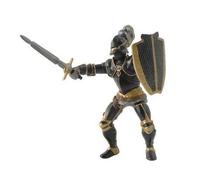 Papo – Figurine Chevalier en armure noire Le Monde Médiéval 39275 Noir