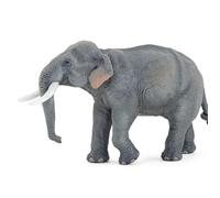 Figurine - Papo - Eléphant d'Asie - Peinte à la main - Haut niveau de détails
