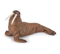 Papo - Grande figurine animal - Morse de l'Univers Marin, Voyage Polaire, Figurine Multicolore pour Enfants dès 3 Ans - Découverte des Mammifères Marins