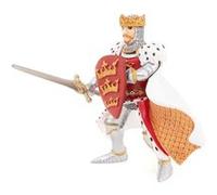Papo - Figurine Roi Arthur Rouge Réaliste - 3 Ans + - Collection Fantastique & Médiéval - Jeu Créatif Légendes Arthuriennes - Idée Cadeau Jouet Fille Garçon