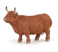 Papo Figurine peinte à la main Vache Highland 51178 – La Vie à la Ferme – Dès 3 ans