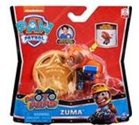 Pat Patrouille Moto Pups : Chien Zuma Avec Sa Fonction Speciale + Badge - Figurine Animaux - Paw Patrol Nouveaute