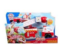 PAW Patrol Toy Vehicle Fire Rescue DLX Fire Truck