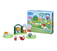 Figurine Peppa Pig - Coffret Peppa va au zoo - Jouet préscolaire pour enfants dès 3 ans