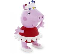 Figurine Peppa Pig Danse - Personnage miniature en PVC - Rose - 6 cm