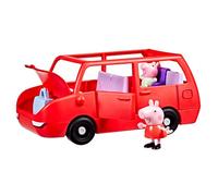 Peppa Pig La Grande Voiture Familiale, Coffret, Jouets pour Filles, 2 Figurines Peppa et Evie, Jouets Créatif pour Enfants dès 3 Ans