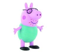 Figurine Peppa Pig Papa Pig 7 cm - Licences - Personnages miniature