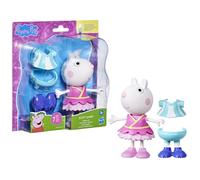 Figurine Peppa Pig Suzy Sheep-Up avec 6 accessoires de mode faciles à enfiler, poupée de 15 cm, jouets préscolaires pour filles et garçons de 3 a