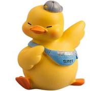 Figurine Petit Canard FONGWAN Jouet Modèle 7cm - jaune, Style sac d'épaule Jaune G