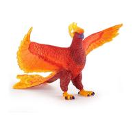 Papo - Figurine Phoenix - Dès 3 ans - Fantastique et médiéval - Plumage rouge bleu doré - 14 cm - Peint à la main - Mythologie Jouet éducatif - Idée cadeau enfant - Peint à la main