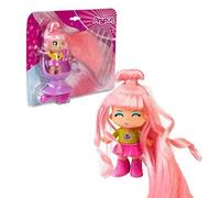 Figurine Pinypon - Cheveux super longs - Rose - Coiffable