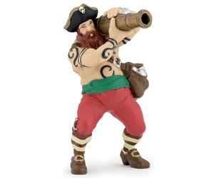 Figurine pirate au canon