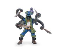 Figurine Pirate Mutant Pieuvre Bleu TU