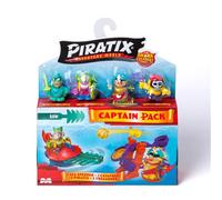 PIRATIX ADVENTURE WORLD Jeu de Figurines de Pirates, modèles Assortis, Comprend Un Bateau et des Personnages