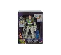 Mattel – Figurine articulée Buzz l'Éclair avec jet pack 30 cm parlante (VF), traînée de vapeur HJJ37