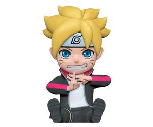 Figurine Plastoy Boruto Naruto Nex Generations Boruto Uzumaki Money Box Gris 15 cm