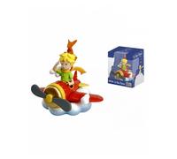 Plastoy Figurine Le Petit Prince et le Renard en Avion, M, Noir