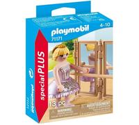 Figurine - PLAYMOBIL - 71171 - Danseuse classique - Barre & miroirs - Jupe amovible
